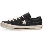 Sneakers basse larghezza E casual nere per Donna Converse One Star 