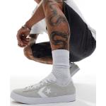 Sneakers stringate larghezza E grigie numero 42 di cotone antiscivolo Converse 