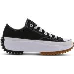 Sneakers larghezza E militari nere numero 35 di tela mimetiche con stringhe platform per Donna Converse Run Star Hike 