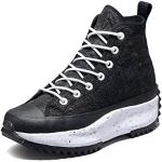Sneakers larghezza E casual nere numero 40 platform per Donna Converse Run Star Hike 