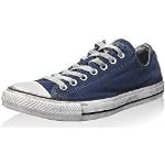 Sneakers larghezza E casual blu navy numero 42 per Donna Converse All Star OX 