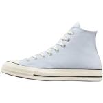 Sneakers alte larghezza E casual bianche numero 44 tinta unita con stringhe per Donna Converse All Star 
