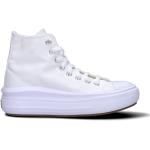 Sneakers scontate bianche numero 40 con tacco da 3 cm a 5 cm per Donna Converse 