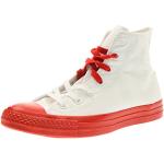 Sneakers alte larghezza E casual rosse numero 36,5 per Donna Converse All Star 