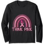 Cool Best Scary Witches Cancro al seno Think Pink Maglia a Manica