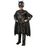 Costumi neri 4 anni manica lunga da supereroe per bambini Batman 