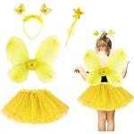 Costumi gialli a tema farfalla fata per bambina Eqlef di Amazon.it Amazon Prime 