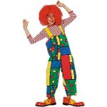 Costumi multicolore 5 anni da clown per bambini 