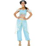 Costumi Cosplay blu M in poliestere per Donna Aladdin 