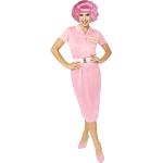 Amscan - Costume Grease, Frenchy, Pink Lady, anni '50, vestito, carnevale