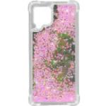 Custodie cellulari Samsung rosa in silicone con glitter antigraffio per Donna Avizar 