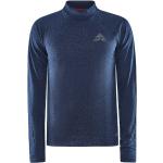 T-shirt scontate blu L in poliestere per l'autunno da running per Uomo Craft 