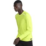T-shirt scontate giallo fluo S in jersey traspiranti per l'autunno da running per Uomo Craft 