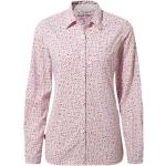 Camicie stampate scontate rosa XXL a tema insetti per l'estate per Donna Craghoppers 