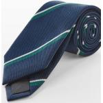 Cravatte scontate blu navy in poliestere a righe per bambino di Mango.com 