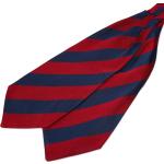 Cravatte ascot multicolore di seta a righe per Uomo Trendhim 