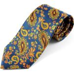 Cravatte tinta unita classiche multicolore di seta per Uomo 