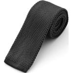 Cravatte grigie in maglia per Uomo 