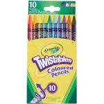 Crayola - Hobby Creativo - 10 Matite twistable di Colore