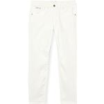 Cream Lottecr-Twill in Tinta Unita Jeans, Gesso, 27W x 32L Donna