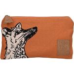 Creative Tops Into The Wild Fox Small Trousse, Tessuto, Arancione, 2 X 23 X 14 cm