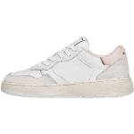 Crime London Sneakers Basse Donna Timeless Bianche e Rosa - 36, Bianco