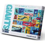 Crocodile Creek-500 pc Boxed/Giants of The Sea Puzzle, Multicolore, 28862