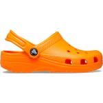 Scarpe estive larghezza E scontate arancioni numero 23 per bambini Crocs Classic 