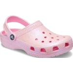Scarpe estive larghezza E rosa numero 33 con glitter per bambini Crocs Classic 