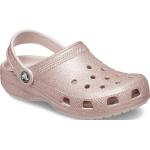 Scarpe estive larghezza A scontate numero 19 con glitter per bambini Crocs Classic 