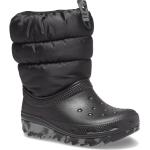 Stivali invernali larghezza E neri numero 34 per bambini Crocs Classic 