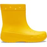 Stivali gialli numero 37 di gomma da pioggia Crocs Classic 
