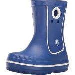 Stivali larghezza E blu numero 22 di gomma da pioggia per bambini Crocs Crocband 