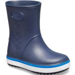 Stivali larghezza E blu numero 22 riflettenti da pioggia per bambini Crocs Crocband 