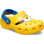 Sandali larghezza A gialli numero 20 con cinturino per bambini Crocs Classic 