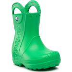 Stivali larghezza E scontati verdi numero 33,5 impermeabili da pioggia per bambini Crocs Handle it 