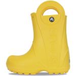 Stivali larghezza E scontati gialli numero 28 di gomma da pioggia per bambini Crocs Handle it 