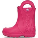 Stivali larghezza E scontati rosa numero 30 di gomma da pioggia per bambini Crocs Handle it 