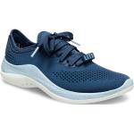 Sneakers larghezza E scontate blu numero 37,5 di gomma traspiranti per Donna Crocs LiteRide 