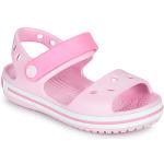 Scarpe estive scontate rosa numero 24 per bambini Crocs Crocband 