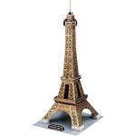 Puzzle 3D a tema Torre Eiffel Torre Eiffel Cubicfun 