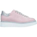 Sneakers stringate larghezza A scontate rosa numero 40 in tessuto tinta unita con glitter con stringhe per Donna Cult 
