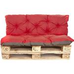 Cuscini rossi 120x80 cm per divani 