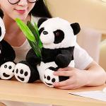 Peluche di cotone a tema panda panda per bambina 18 cm 