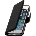 Custodie iPhone 5 e 5s 2016 nere in similpelle a portafoglio Avizar 