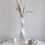 Vasi scontati bianchi in ceramica 40 cm 