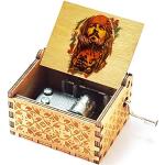 Cuzit Jack Sparrow - Carillon in legno colorato con manovella dei pirati dei Caraibi