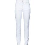 Pantaloni bianchi di cotone tinta unita a 5 tasche per Donna CYCLE 