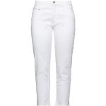 Jeans bianchi di cotone tinta unita a vita alta per Donna CYCLE 