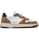 D.A.T.E. Sneaker Court Leather White-Camel (Numeric_42)